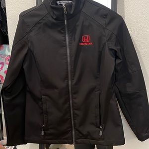 Black Honda jacket